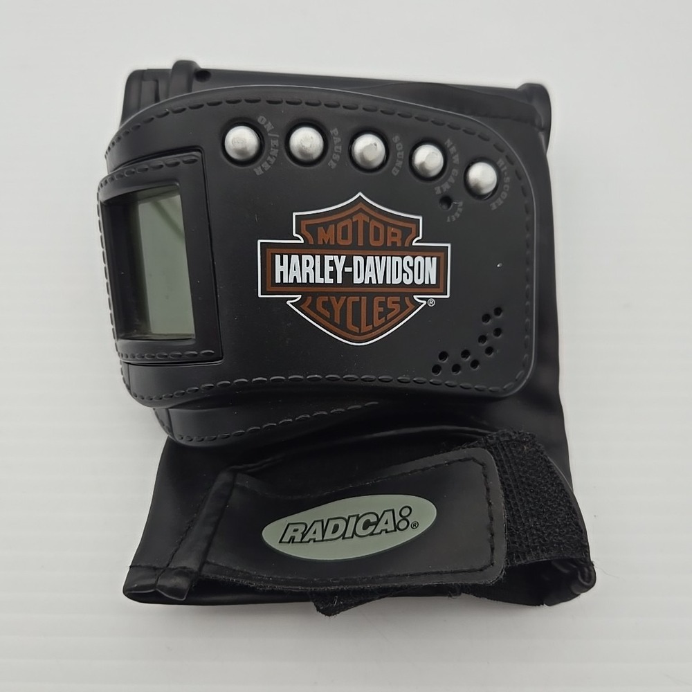 Harley Davidson Game Glove Electronic Handheld‎ Game. Radica Games 2001 Manuel